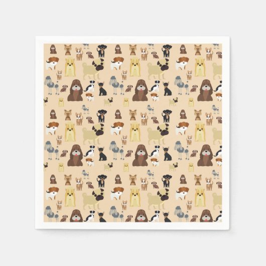 Serviette En Papier motif (Devant)