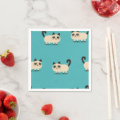 Serviette En Papier Motif (En situation)