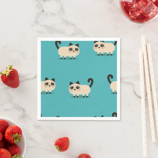 Serviette En Papier Motif (En situation)