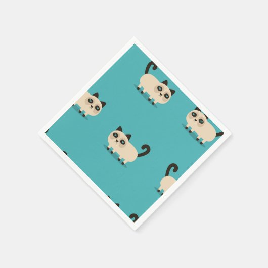 Serviette En Papier Motif (Coin)