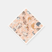 Serviette En Papier Motif (Coin)