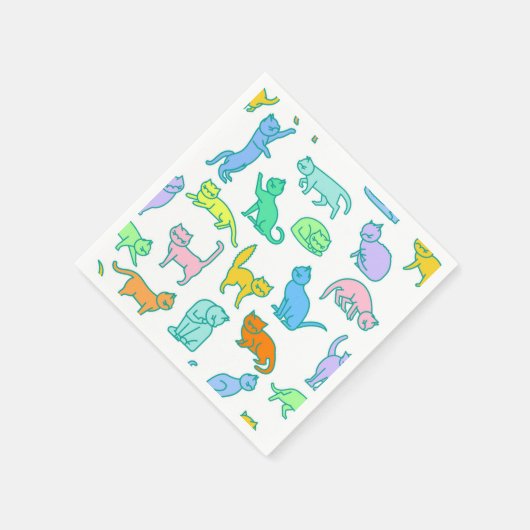 Serviette En Papier Motif (Coin)