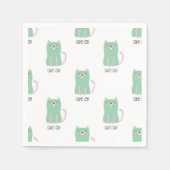 Serviette En Papier Motif (Devant)