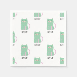 Serviette En Papier Motif