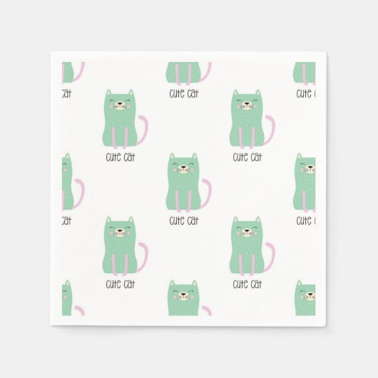 Serviette En Papier Motif (Devant)