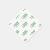 Serviette En Papier Motif (Coin)