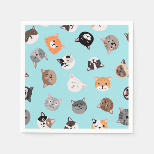 Serviette En Papier Motif (Devant)