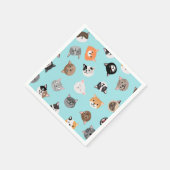 Serviette En Papier Motif (Coin)