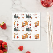 Serviette En Papier Motif (En situation)