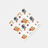 Serviette En Papier Motif (Coin)