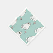 Serviette En Papier Motif (Coin)