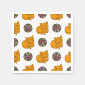 Serviette En Papier Motif (Devant)