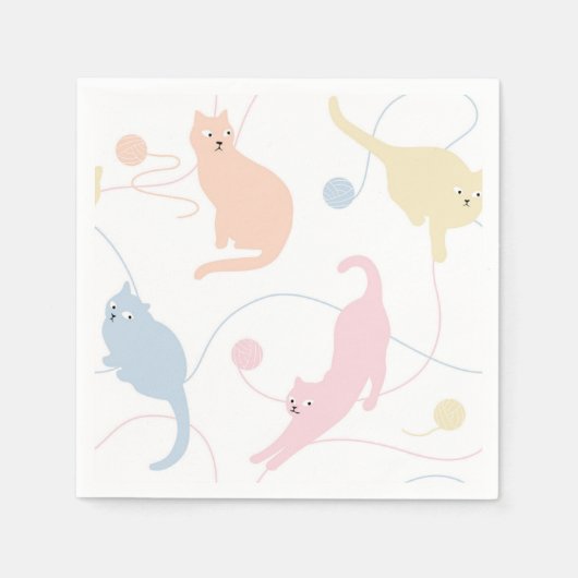 Serviette En Papier Motif (Devant)