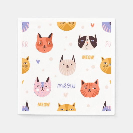 Serviette En Papier Motif (Devant)