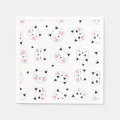Serviette En Papier Motif (Devant)