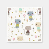 Serviette En Papier Motif (Devant)