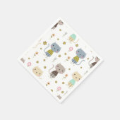 Serviette En Papier Motif (Coin)