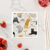 Serviette En Papier Motif (En situation)