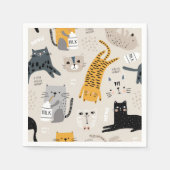 Serviette En Papier Motif (Devant)