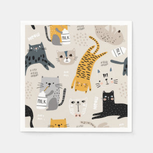 Serviette En Papier Motif