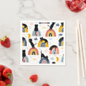 Serviette En Papier Motif (En situation)