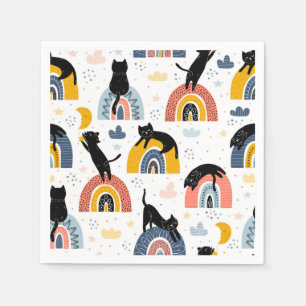 Serviette En Papier Motif