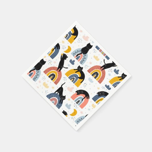 Serviette En Papier Motif (Coin)