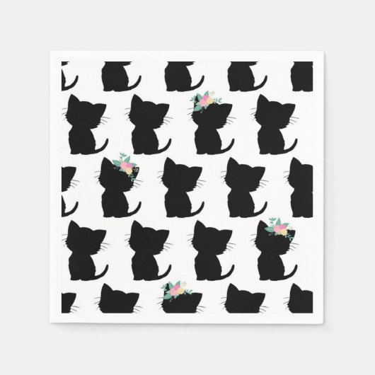 Serviette En Papier Motif (Devant)