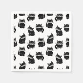 Serviette En Papier Motif (Devant)