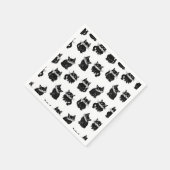 Serviette En Papier Motif (Coin)