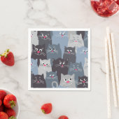Serviette En Papier Motif (En situation)