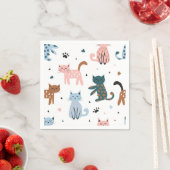 Serviette En Papier Motif (En situation)