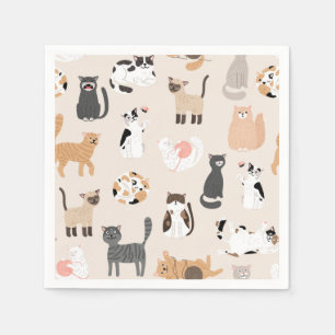 Serviette En Papier Motif