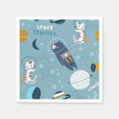Serviette En Papier Motif (Devant)