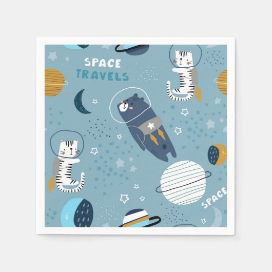 Serviette En Papier Motif (Devant)