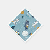 Serviette En Papier Motif (Coin)