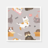 Serviette En Papier Motif (Devant)