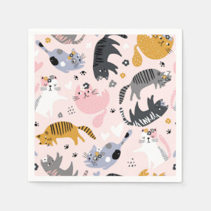 Serviette En Papier Motif