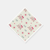 Serviette En Papier Motif (Coin)