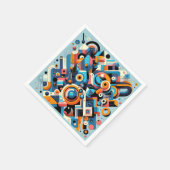 SERVIETTE EN PAPIER MOTIF 1 (Coin)