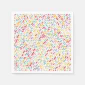 Serviette En Papier Motif à eau douce (Devant)