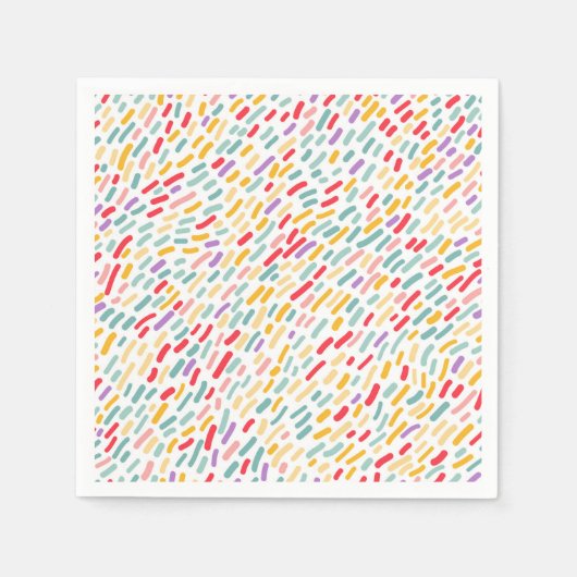 Serviette En Papier Motif à eau douce (Devant)