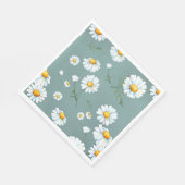 Serviette En Papier Motif à fleurs Chamomile (Coin)