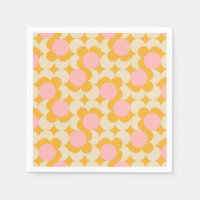 Motif à fleurs géométrique circulaire du milieu du