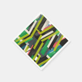 Serviette En Papier Motif à flux de suspension diagonal (Coin)
