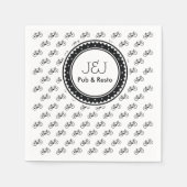 Serviette En Papier Motif à vélo (Devant)