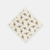 Serviette En Papier Motif abeilles (Coin)