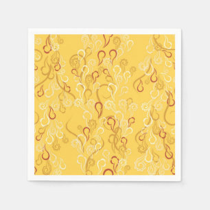 Serviette En Papier motif Abstrait