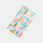 Serviette En Papier motif Abstrait (Coin)