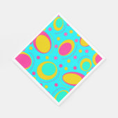 Serviette En Papier Motif Abstrait (Coin)